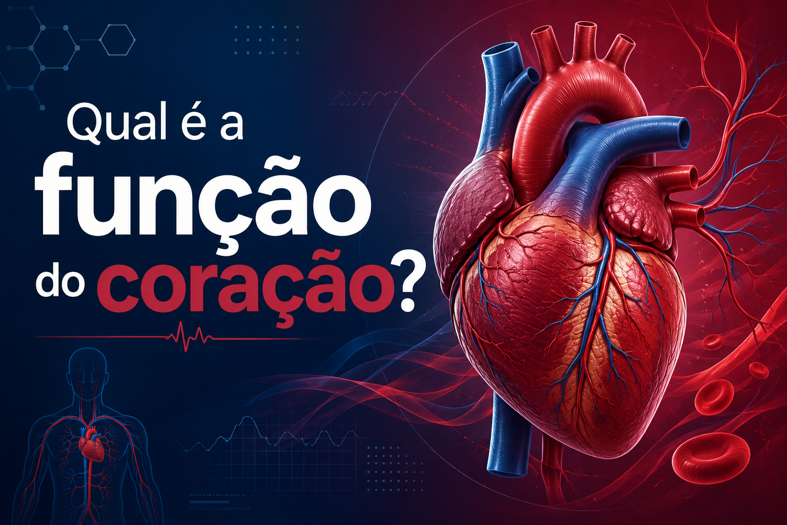 Qual é a função do coração? Anatomia, circulação e curiosidades