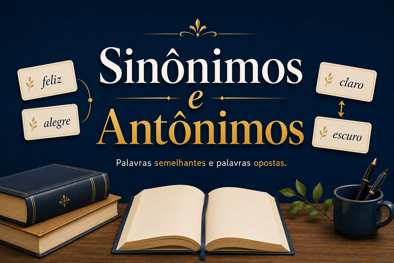 Sinônimos e antônimos: o que são, exemplos e como identificar